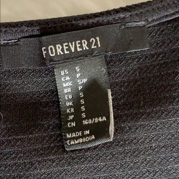 Forever 21 Black Dress - Picture 2 of 2